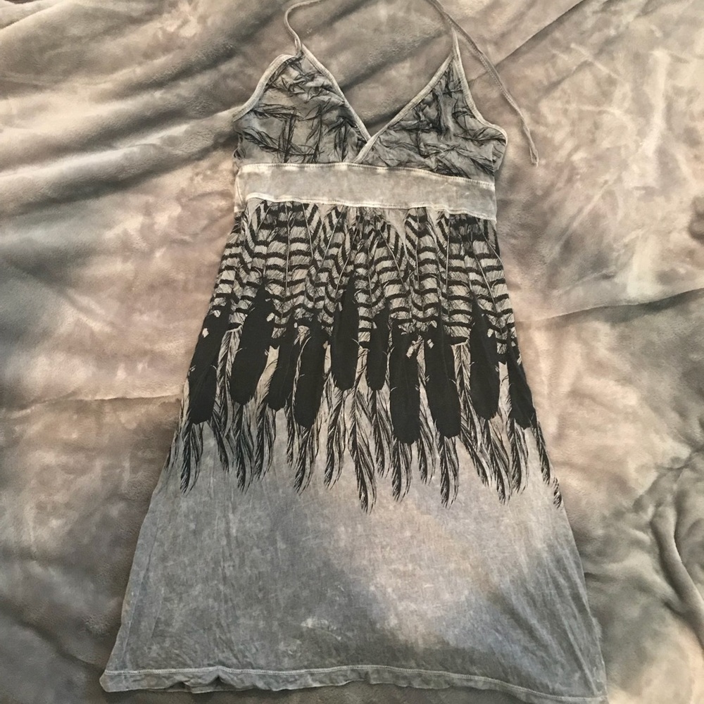 Feather dress